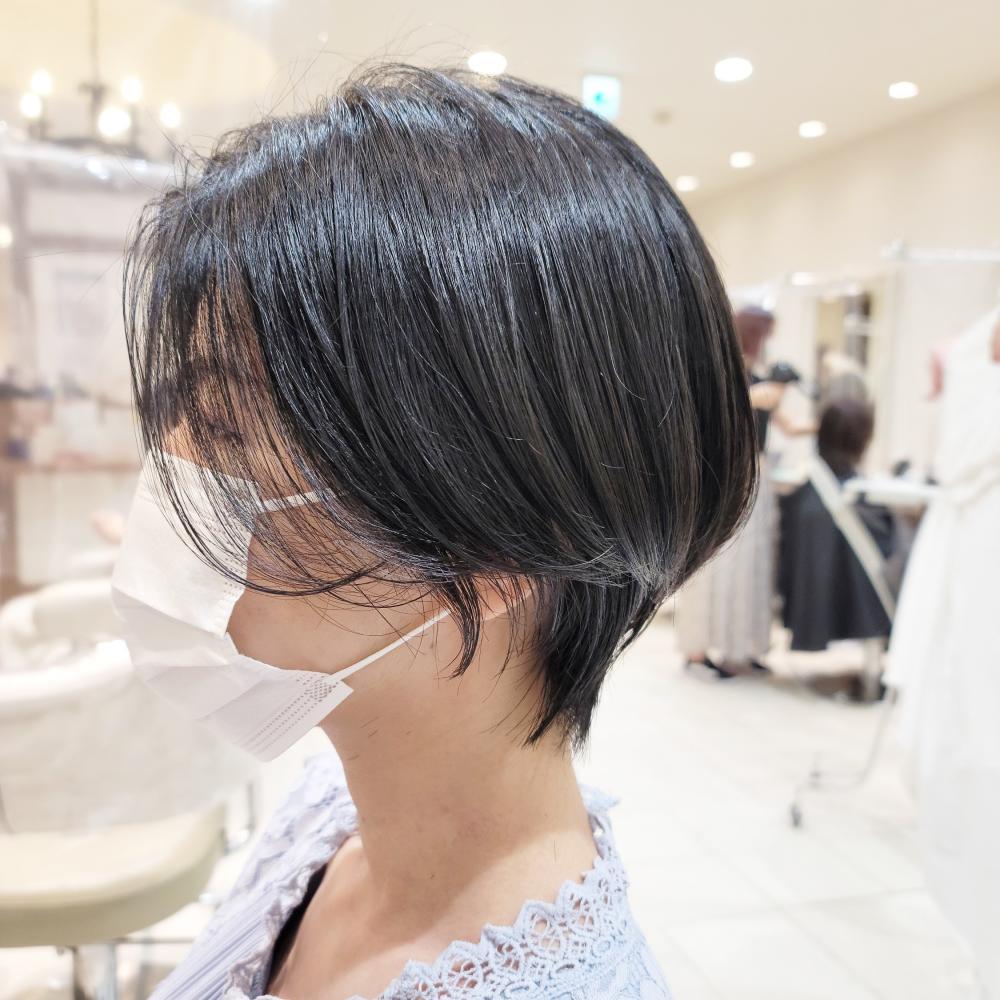 絶壁解消ハンサムショート