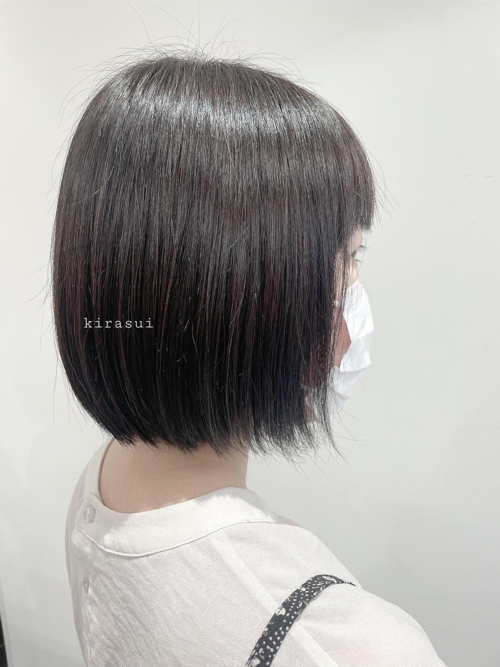★大人シンプルなコンパクトボブ｜サブ写真③