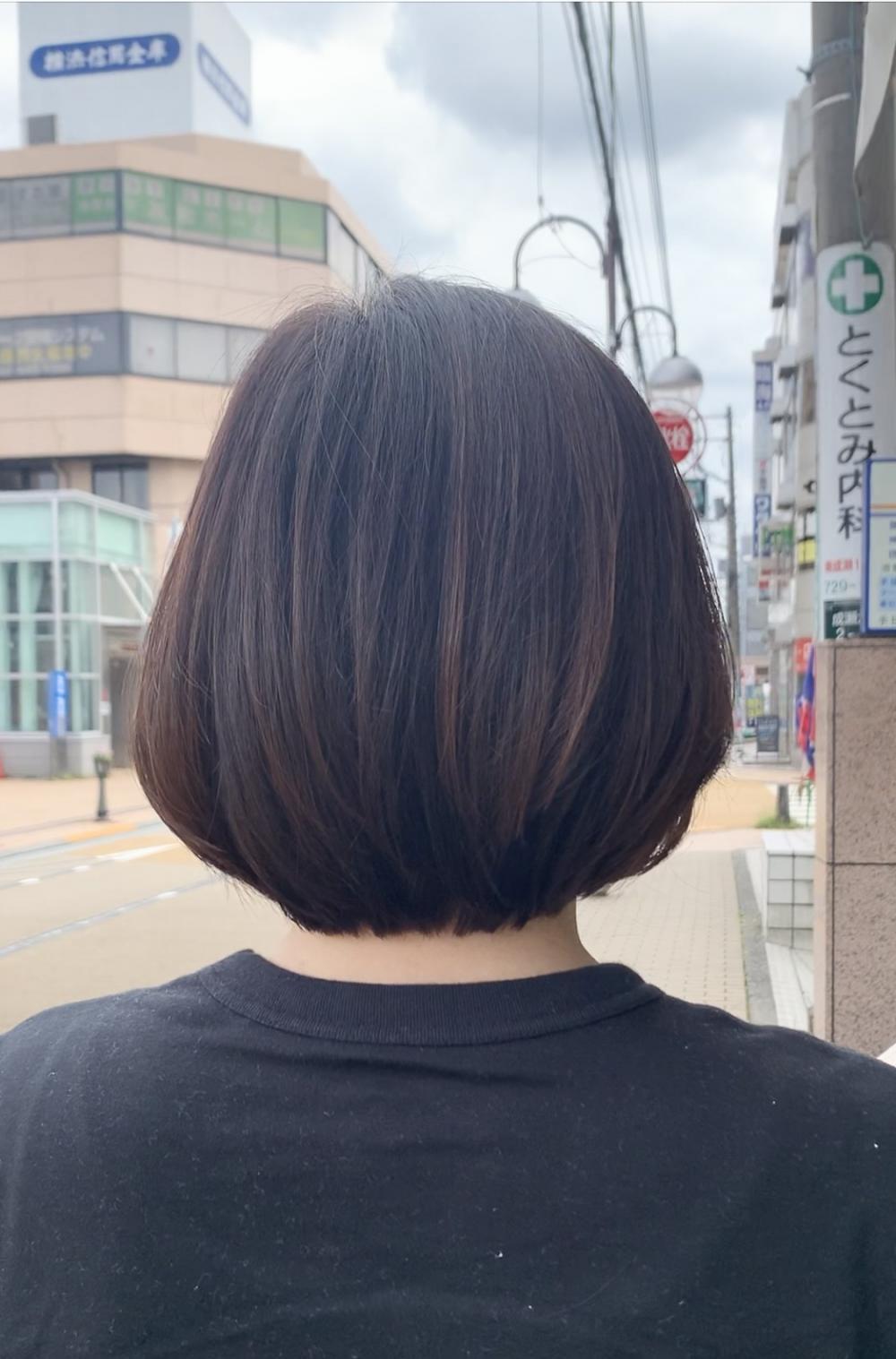 自然な丸みボブ｜サブ写真②
