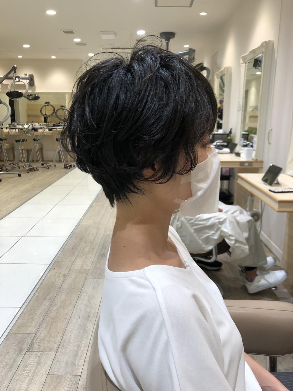 パーマで柔らかく♡マッシュショート｜サブ写真③