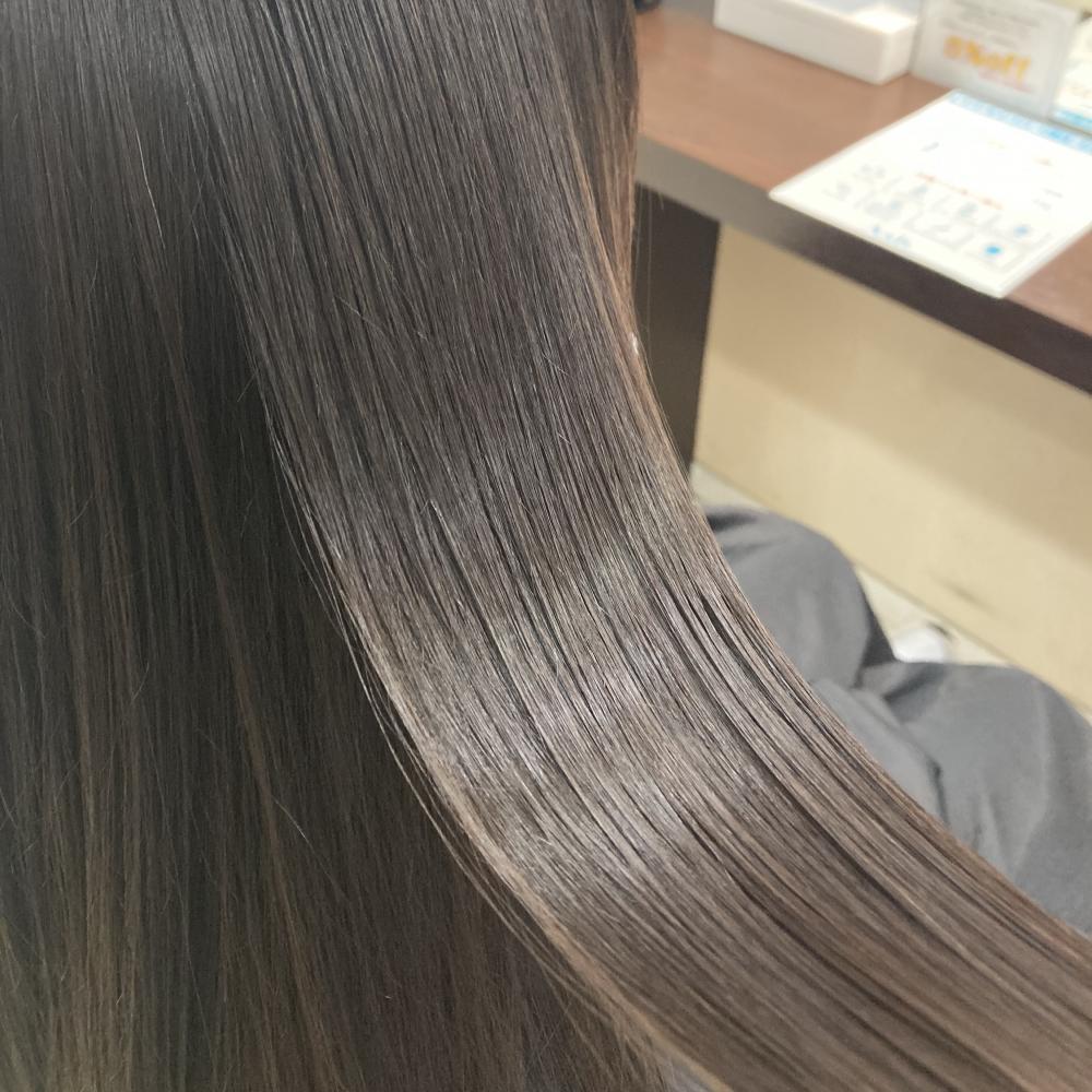 縮毛矯正で髪質改善⭐︎