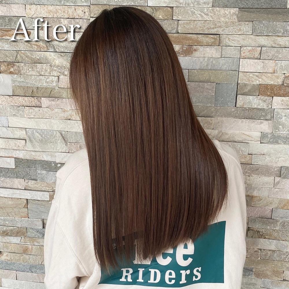 【傷ませない】巻けるストレート・縮毛矯正