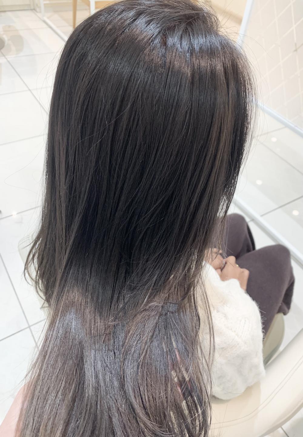 フェイスフレーミングハイライトonイルミナカラー