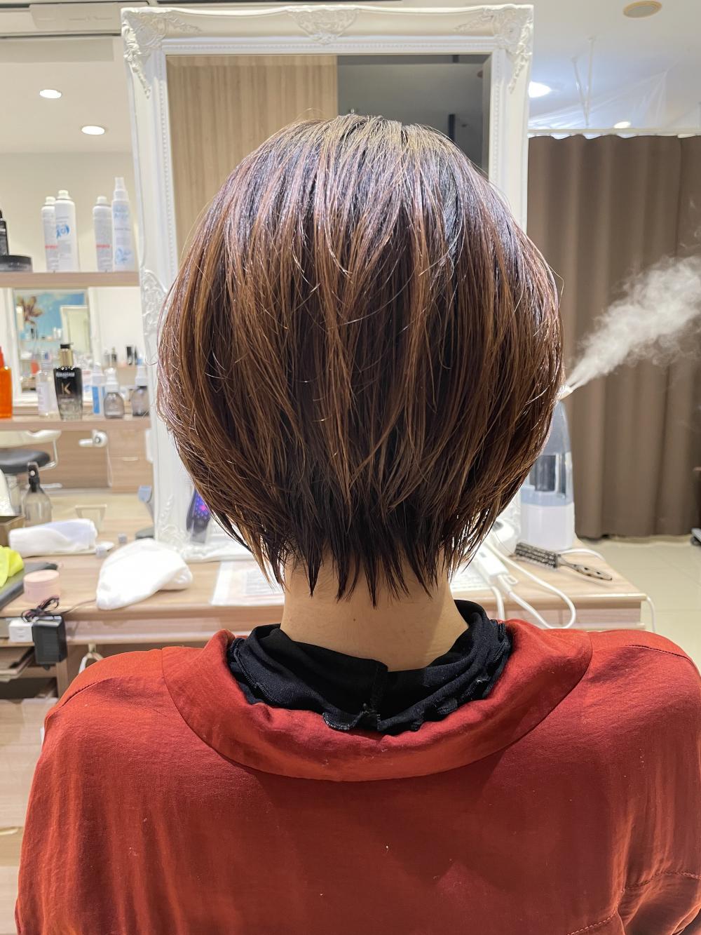 ちょっと長めショートボブ｜サブ写真②
