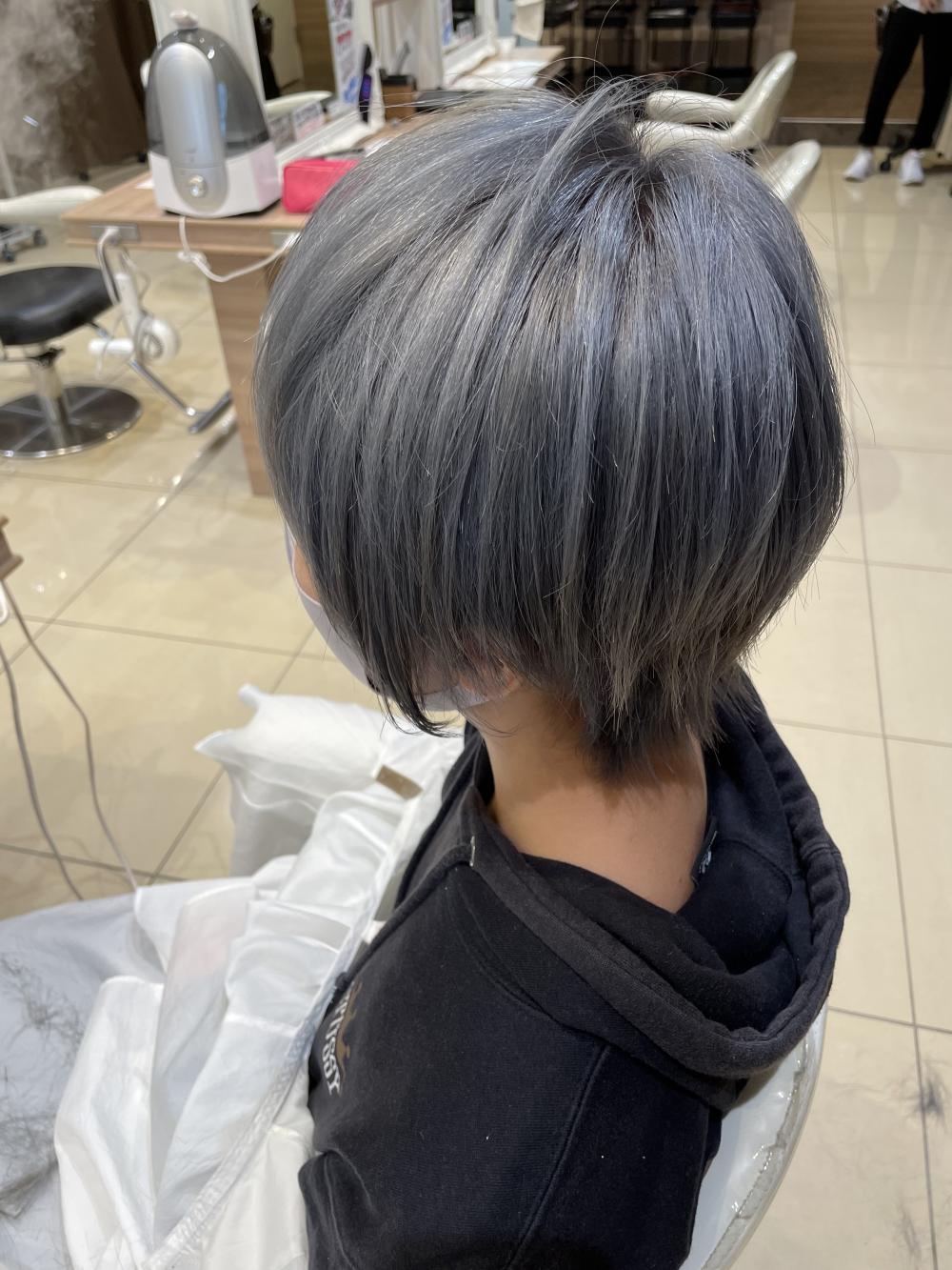 アイスブルーショート