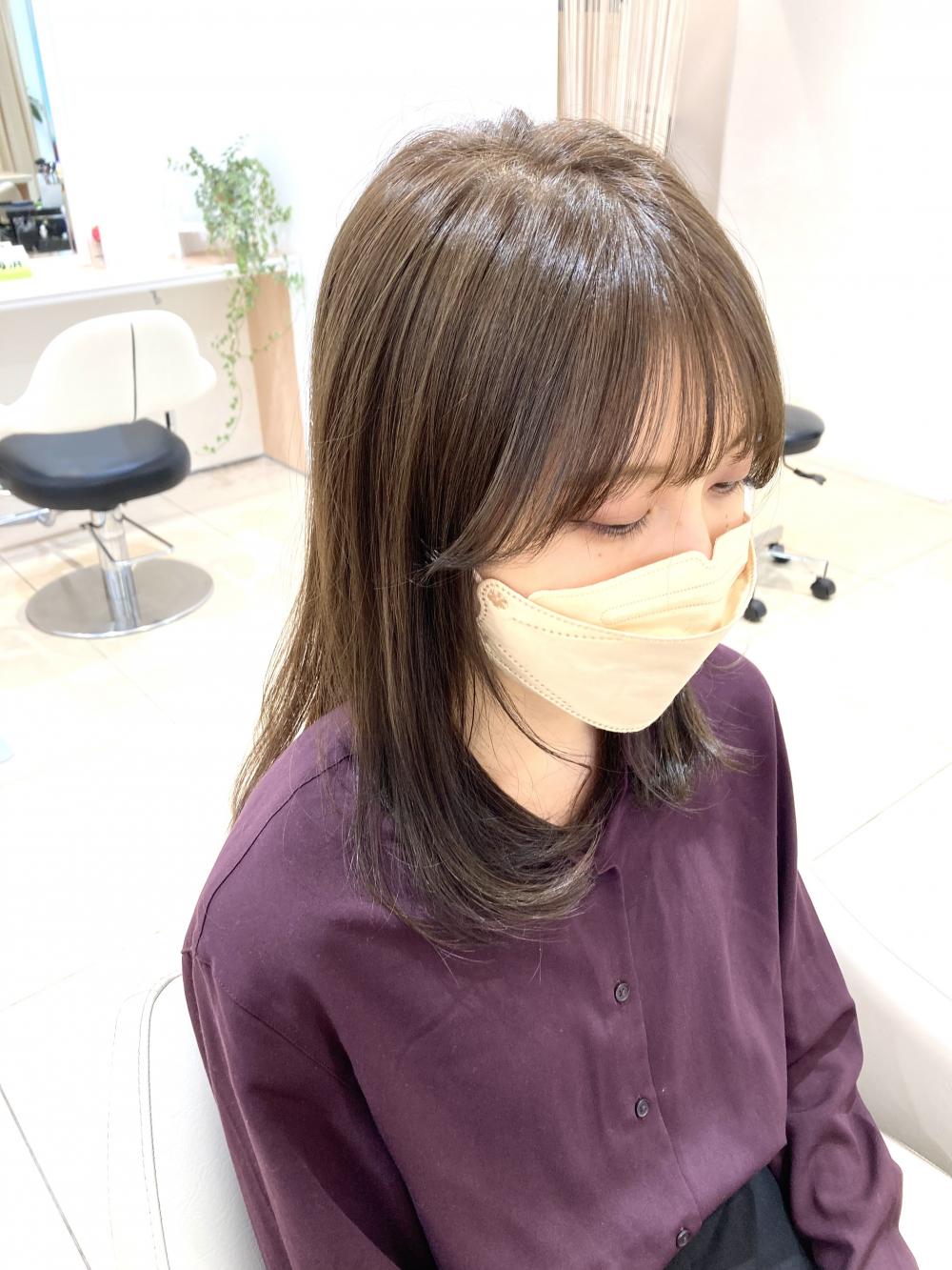 艶髪　小顔バング｜サブ写真②