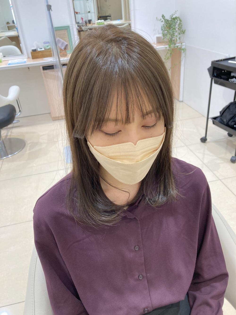 艶髪　小顔バング｜サブ写真③