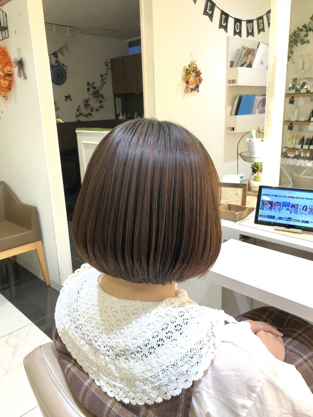 ブリーチ縮毛矯正【ボブ】｜サブ写真②