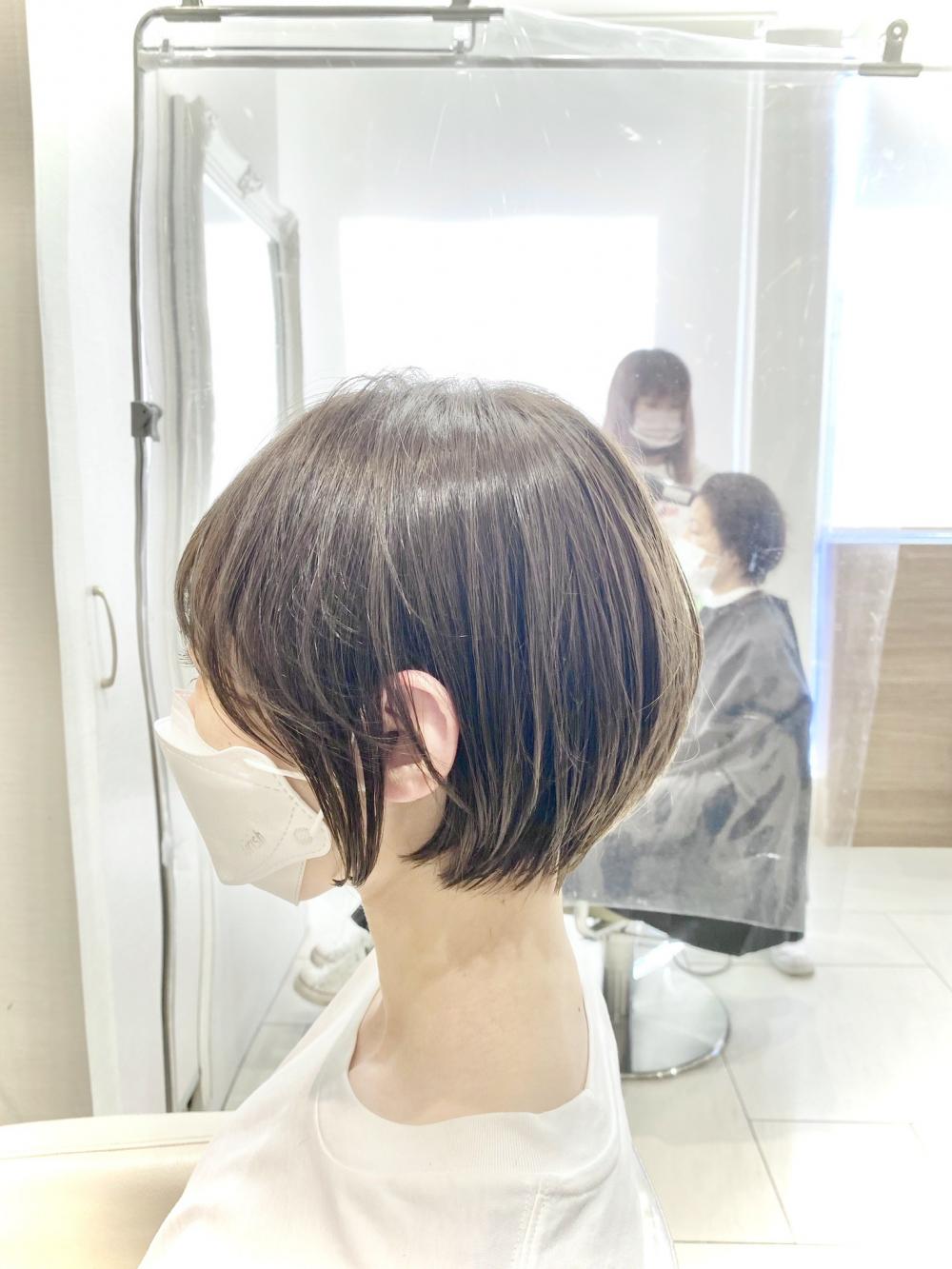 ボブではない？？丸みショートボブ
