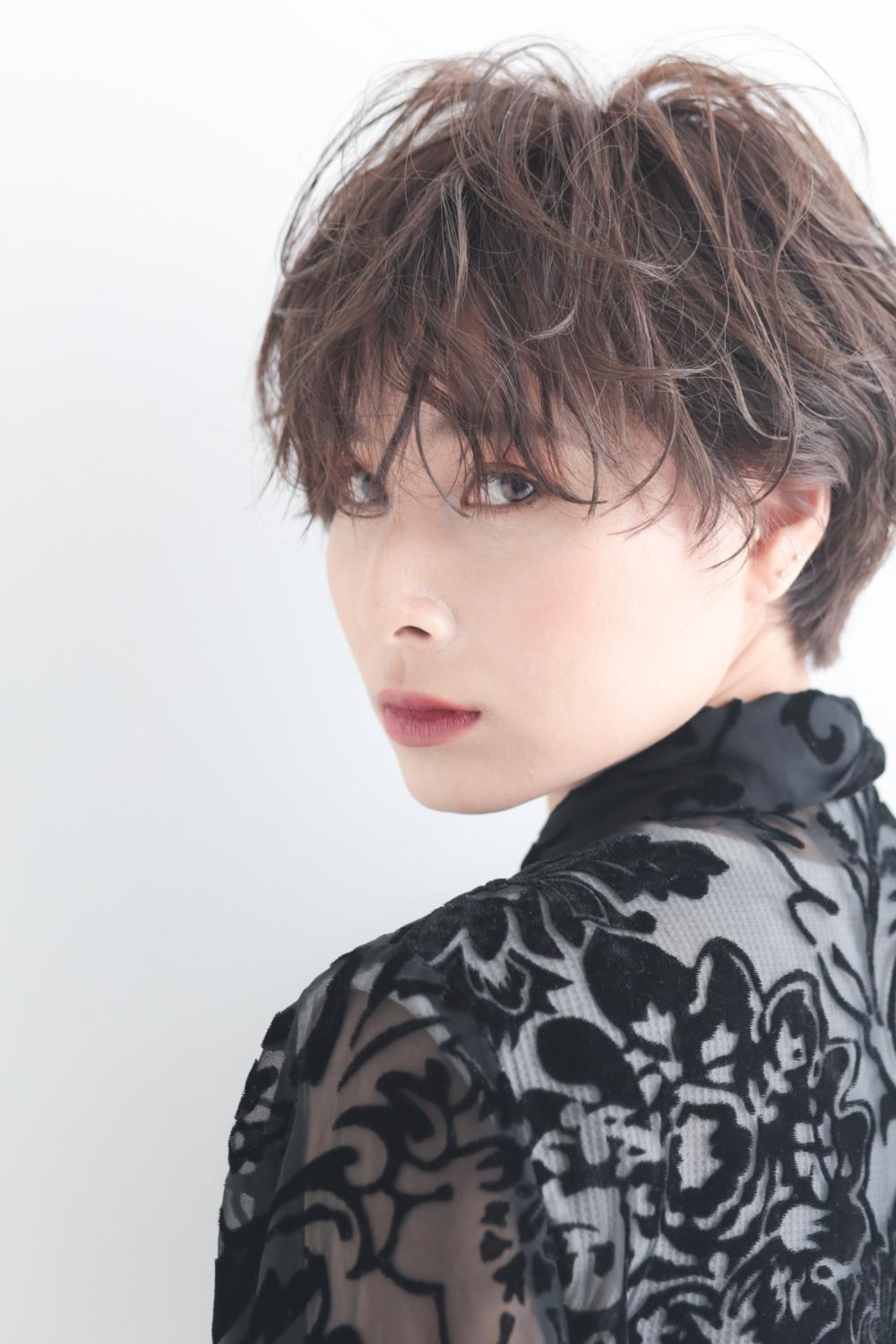 軽やかな抜け感ショート