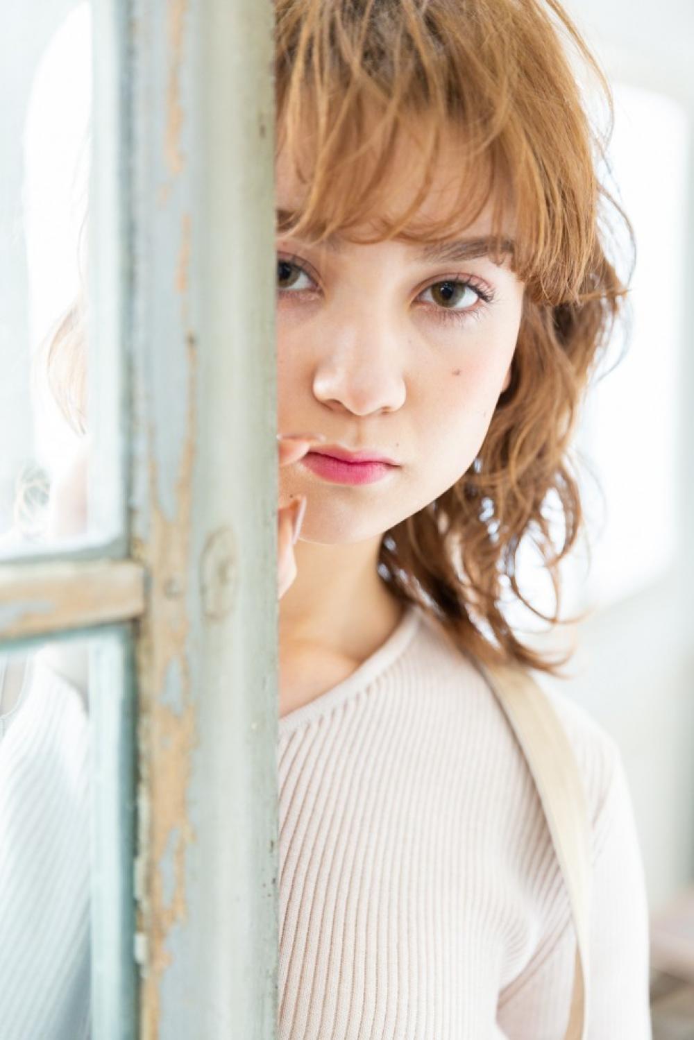 外国人風抜け感ベージュミディ｜サブ写真③