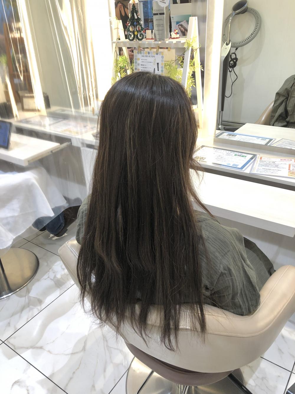 ブリーチ縮毛矯正【ハイライト】｜サブ写真②