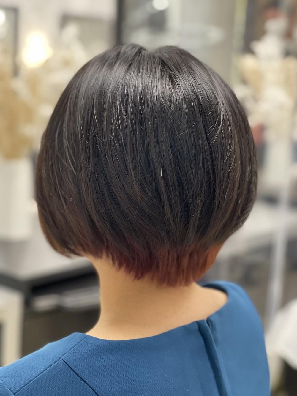 インナーグラデーションボブ