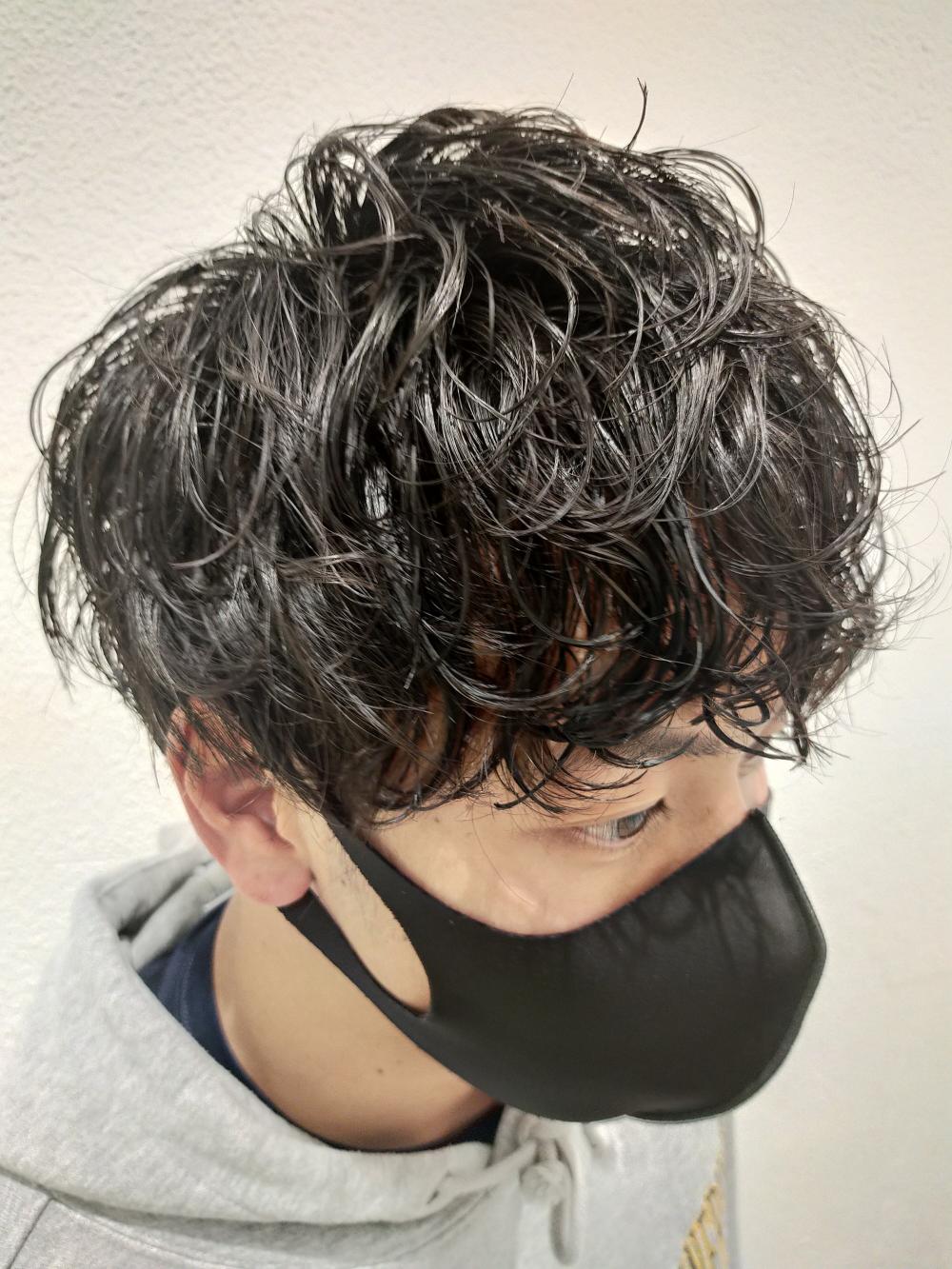 スパイラルパーマ