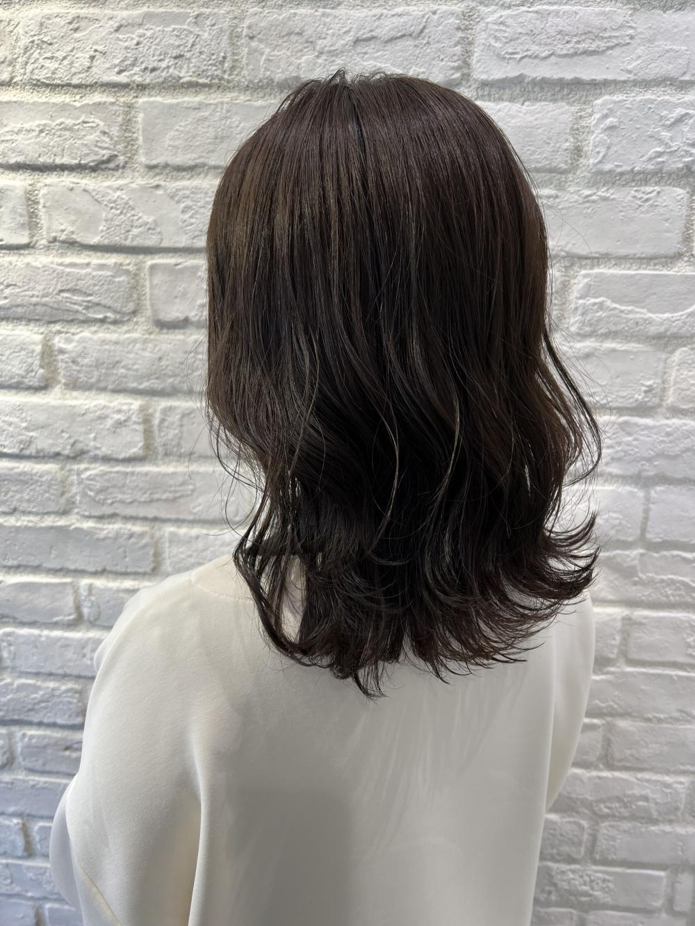 大人可愛いレイヤーカット×メルティカラー