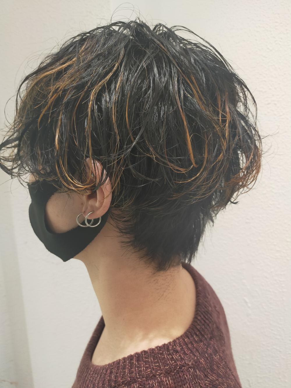 ゆるっとスパイラルパーマ×メッシュ｜サブ写真③