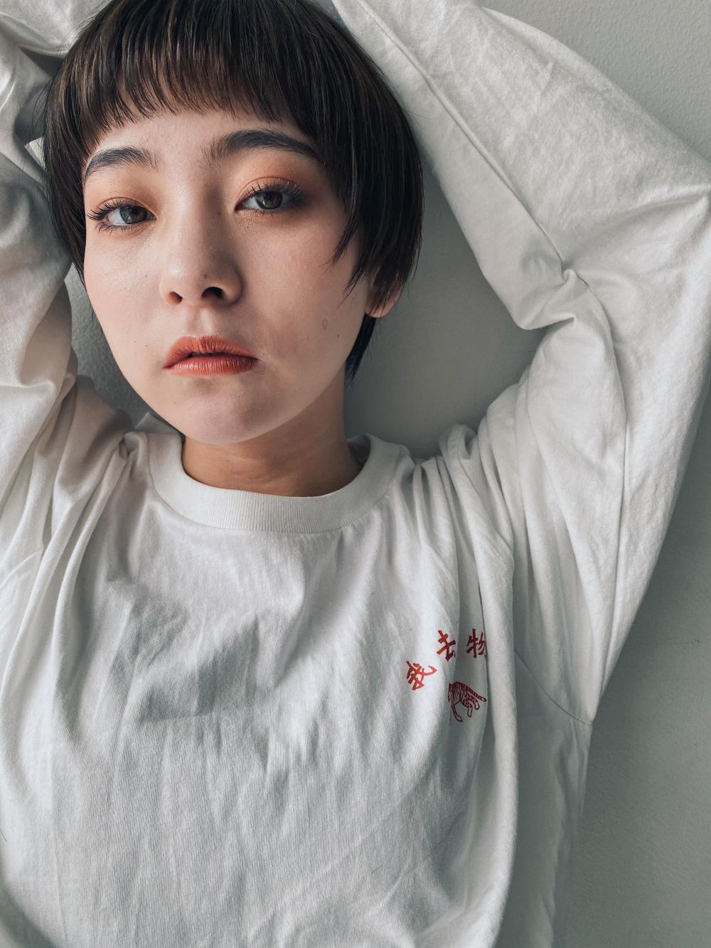 オン眉バングがかわいいマッシュショート｜サブ写真②