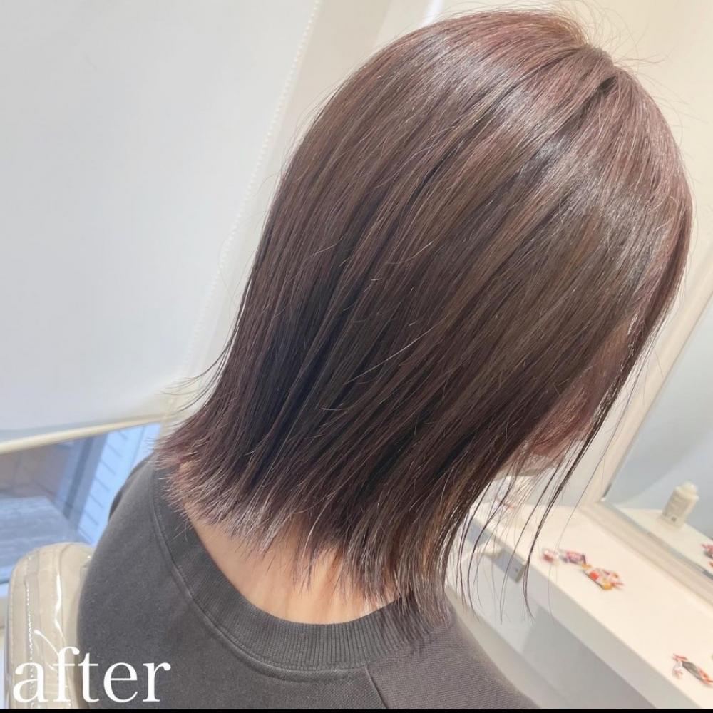 初めての白髪ぼかしはナチュラルに♡｜サブ写真③