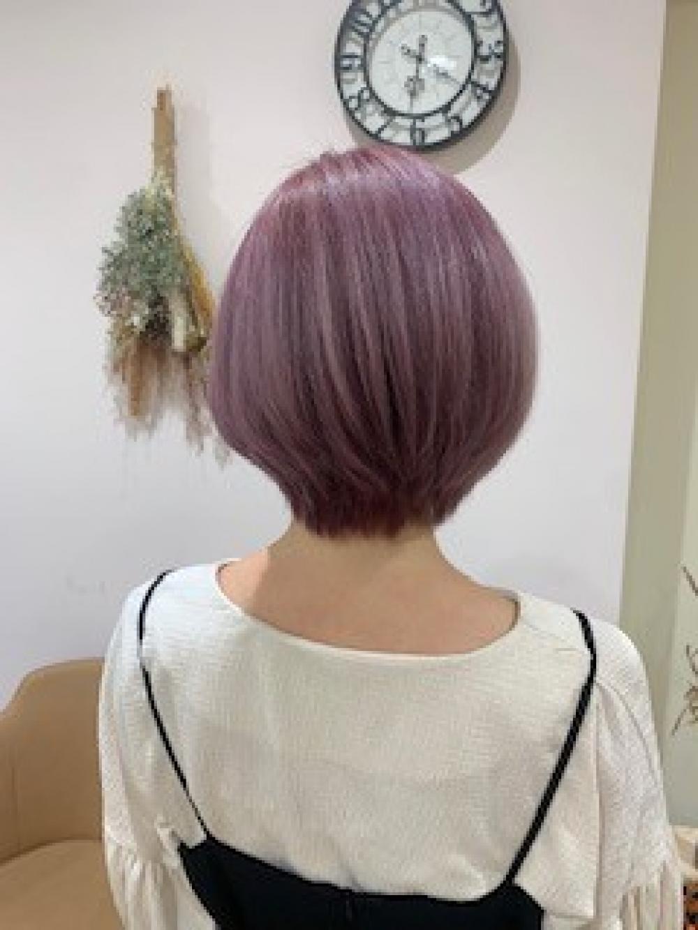 ひし形ショートボブ｜サブ写真②