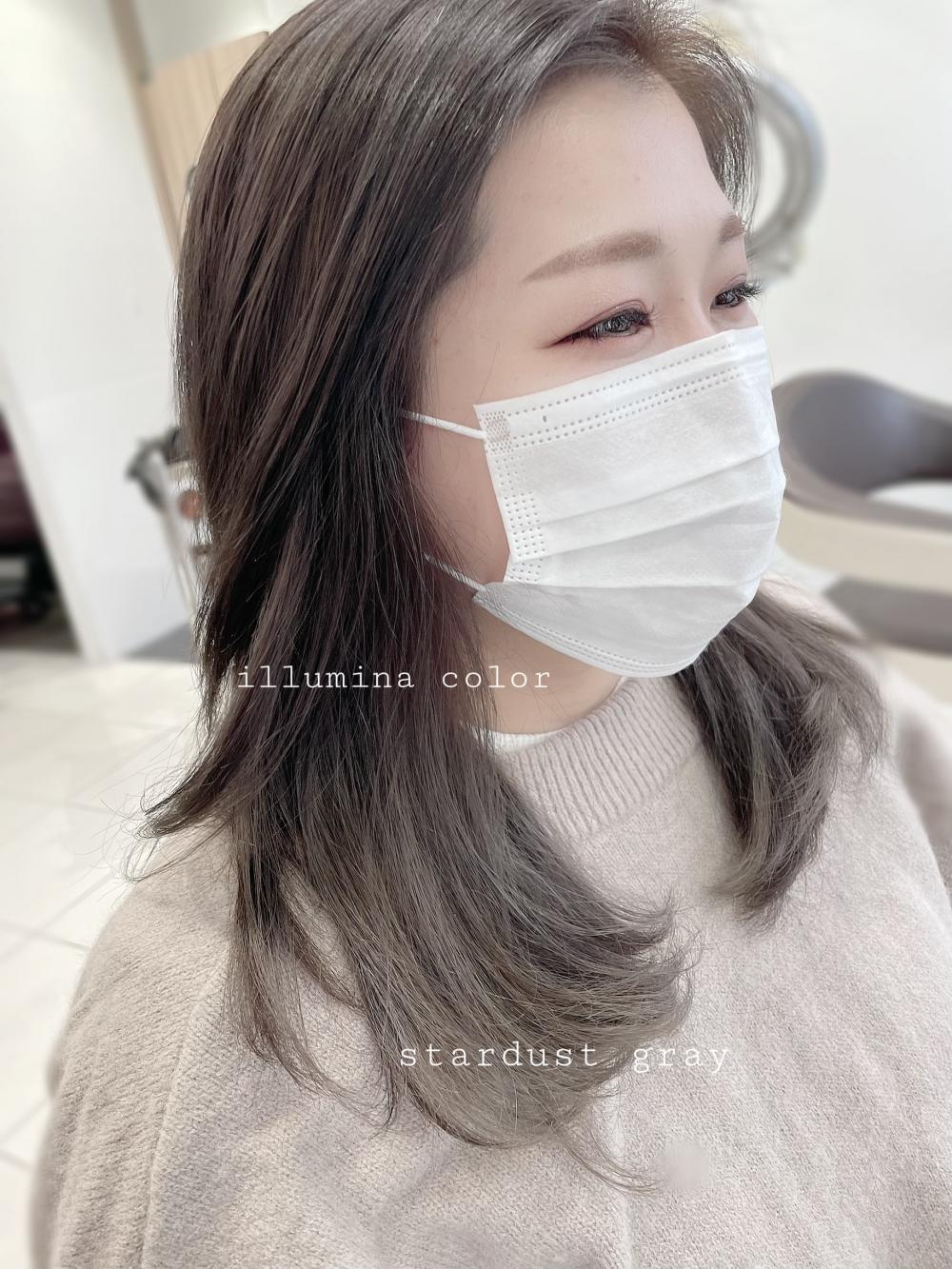 ★大人女子のニュアンスシルバーグレー｜サブ写真②