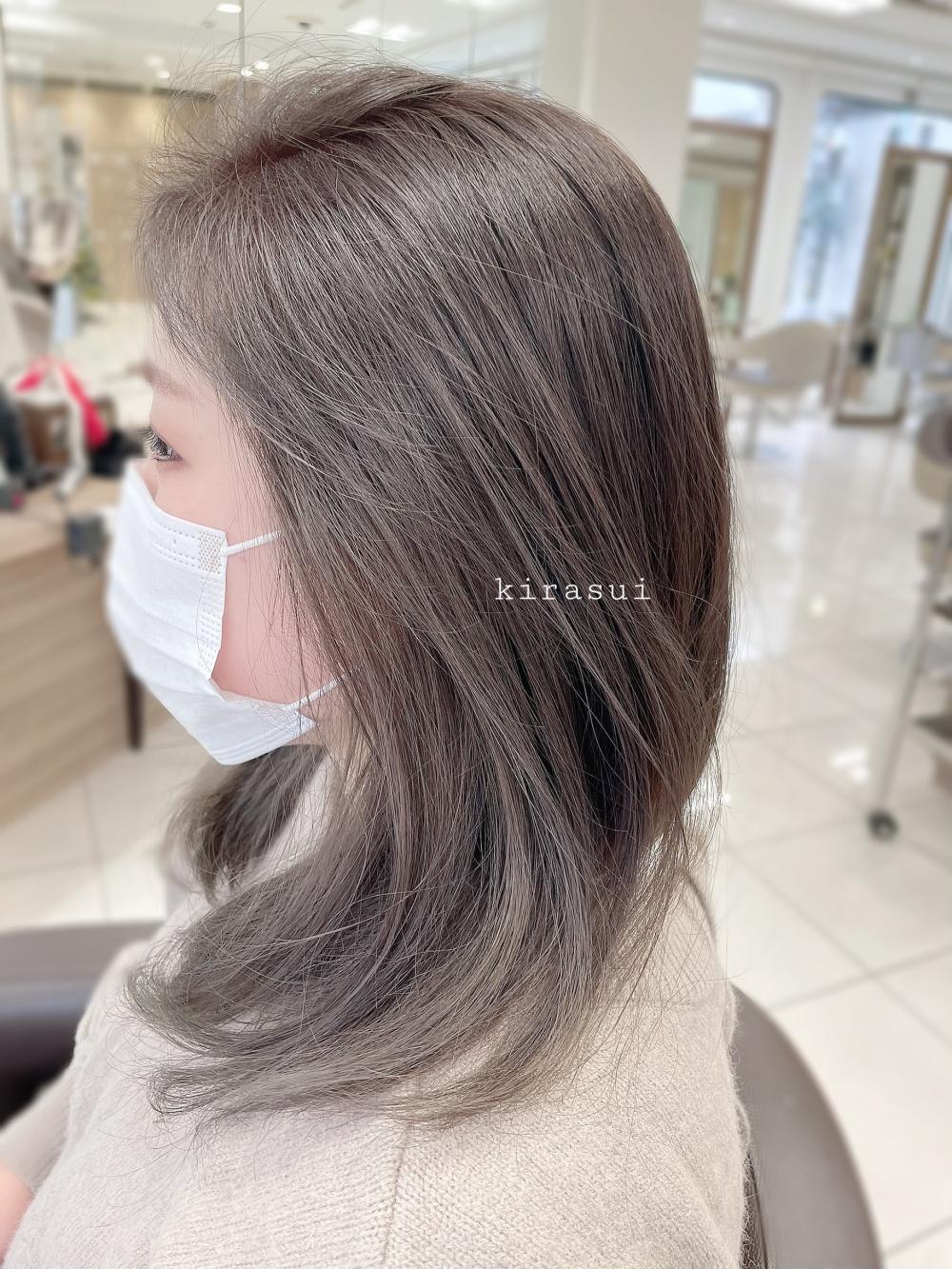 ★大人女子のニュアンスシルバーグレー｜サブ写真③