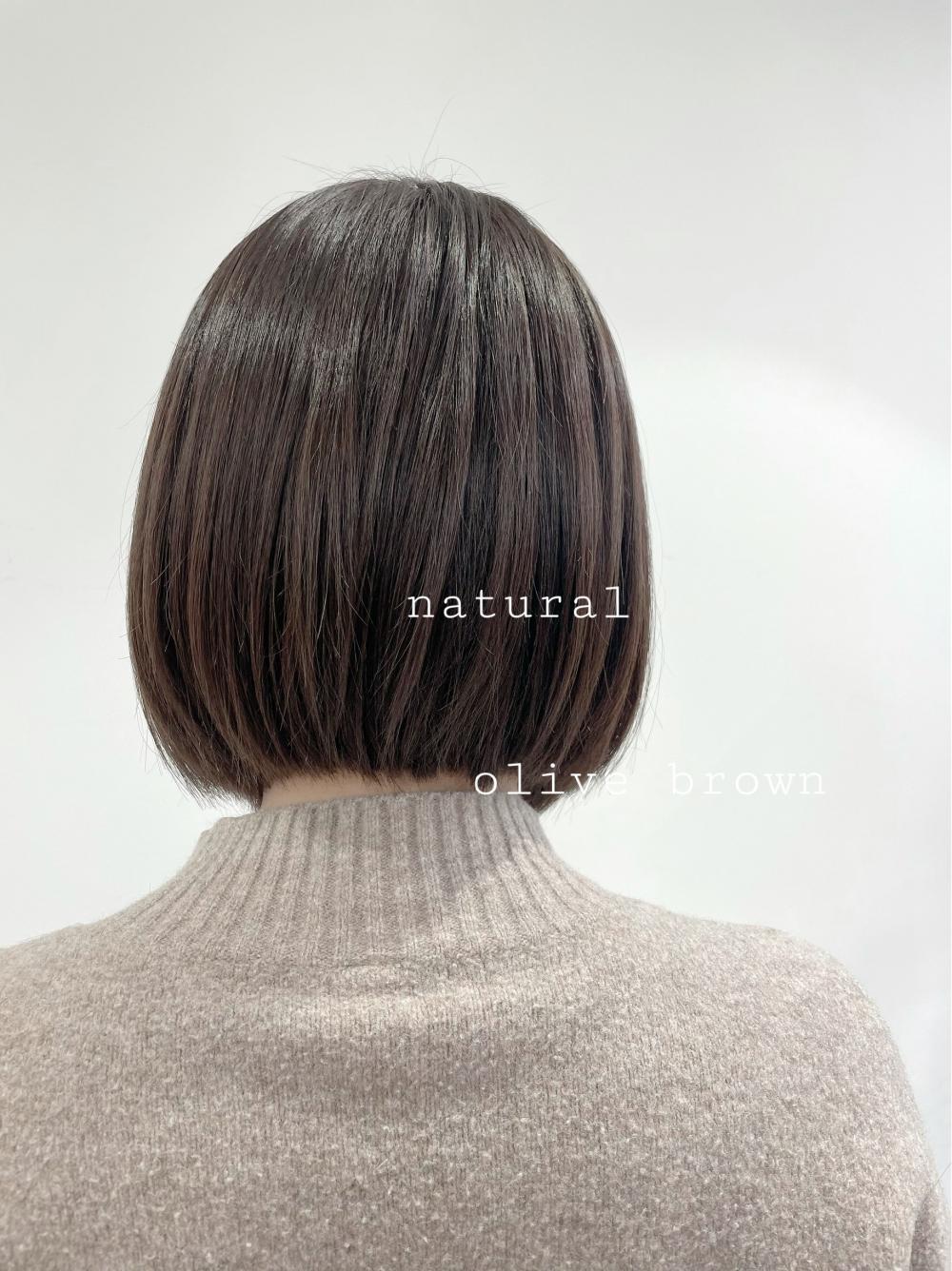 ★大人女子のラフな前下がりボブ｜サブ写真③