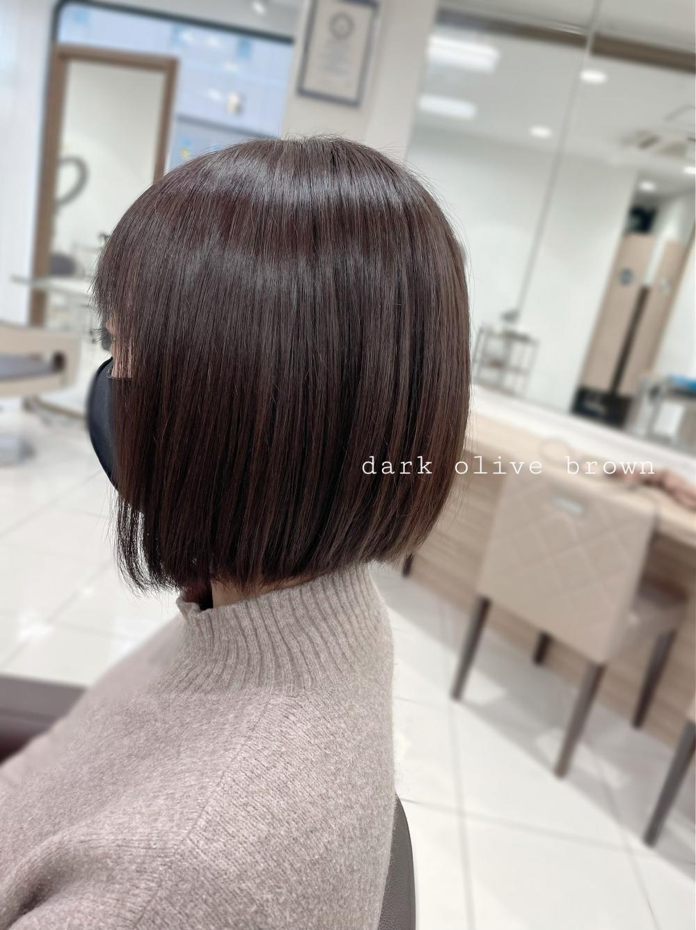 ★大人女子のラフな前下がりボブ｜サブ写真④