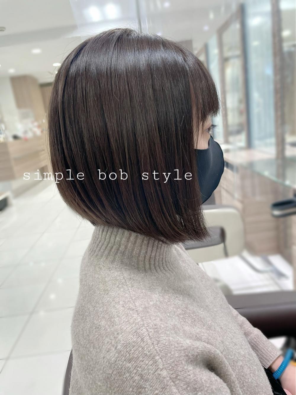 ★大人女子のラフな前下がりボブ｜サブ写真⑤