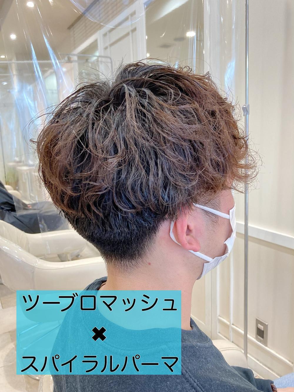 ☆マッシュ✖︎スパイラルパーマ☆