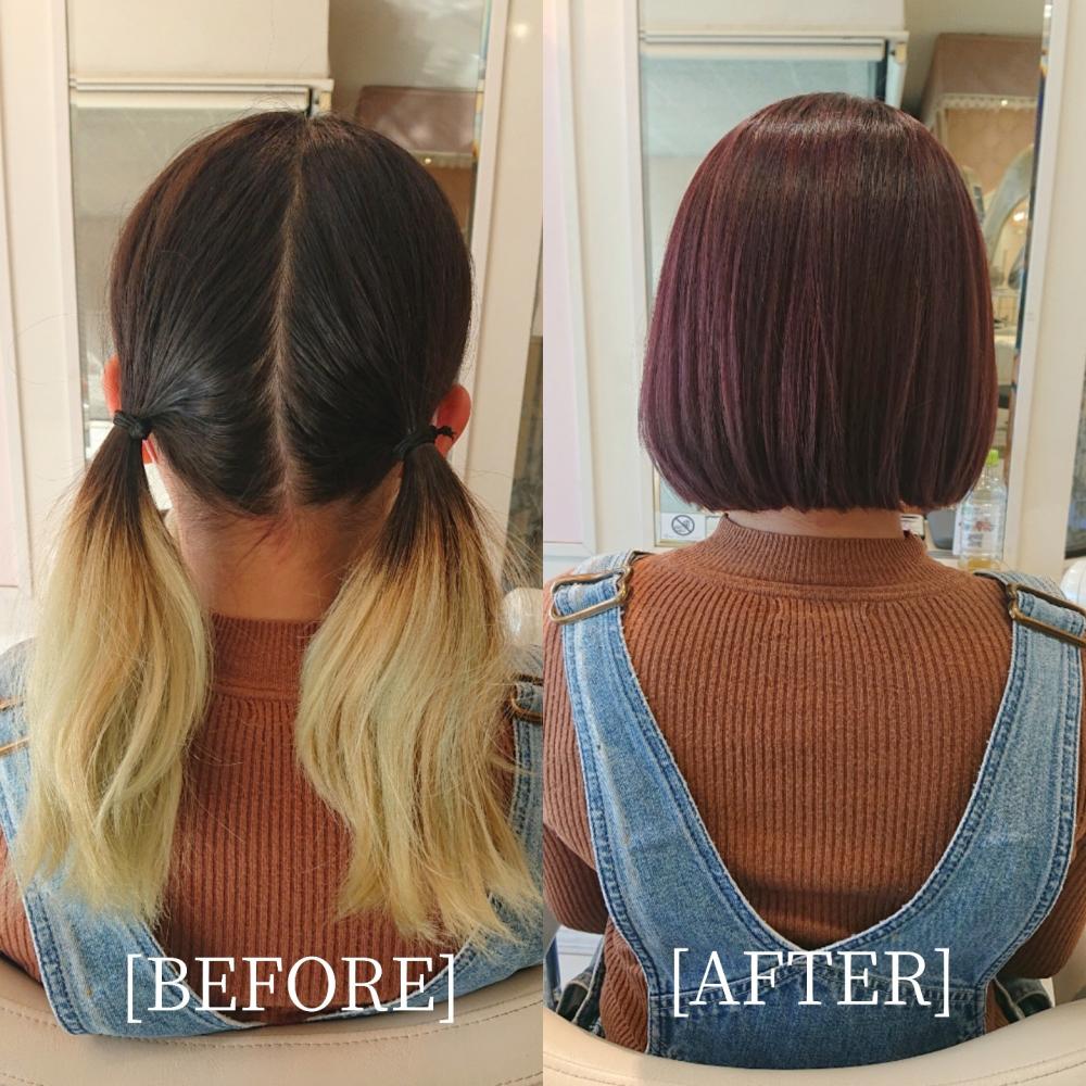 イルミナ美髪 BEFORE&AFTER