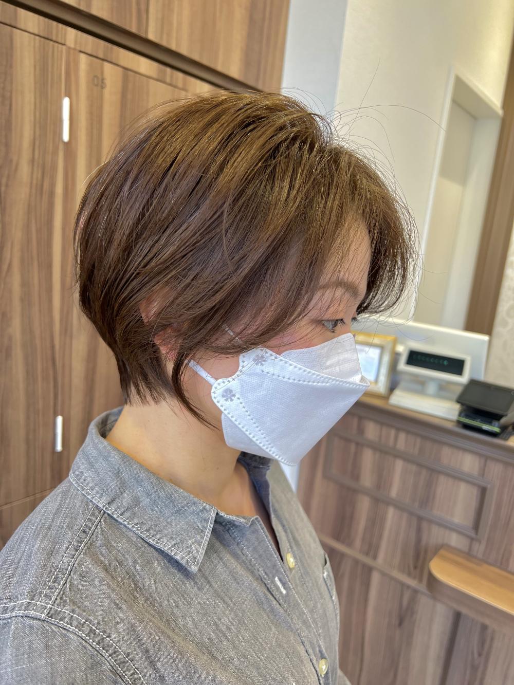大人美人ショートボブ｜サブ写真②