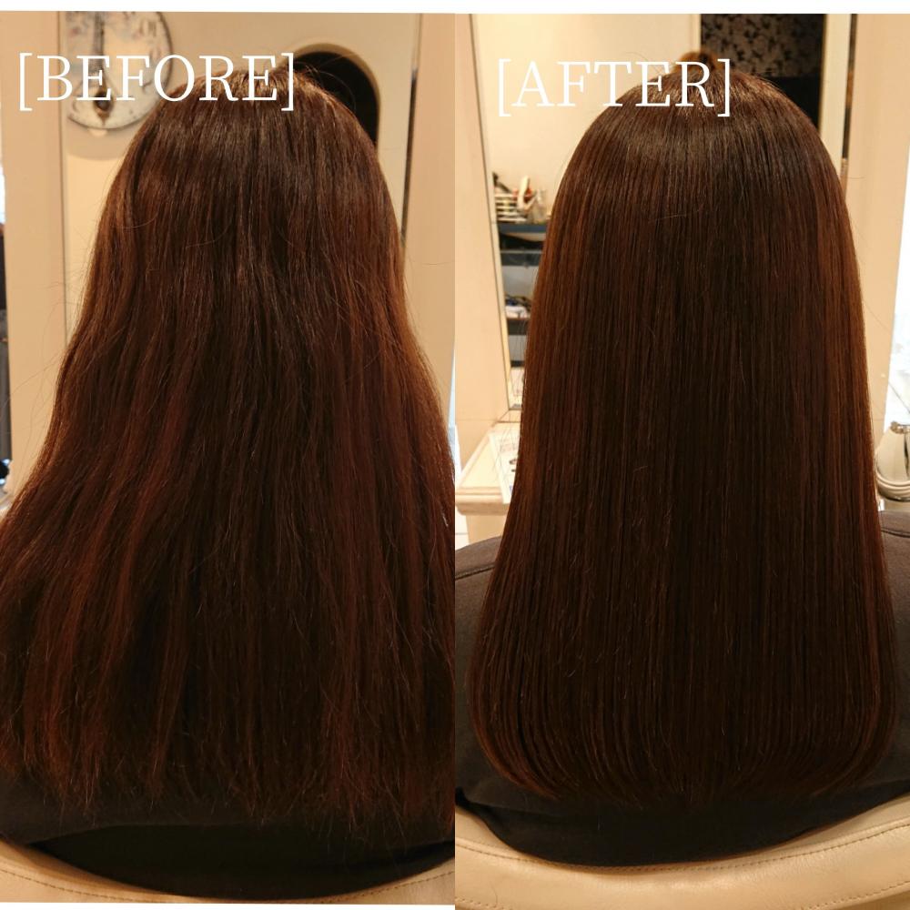 テクスチャー美髪 BEFORE&AFTER