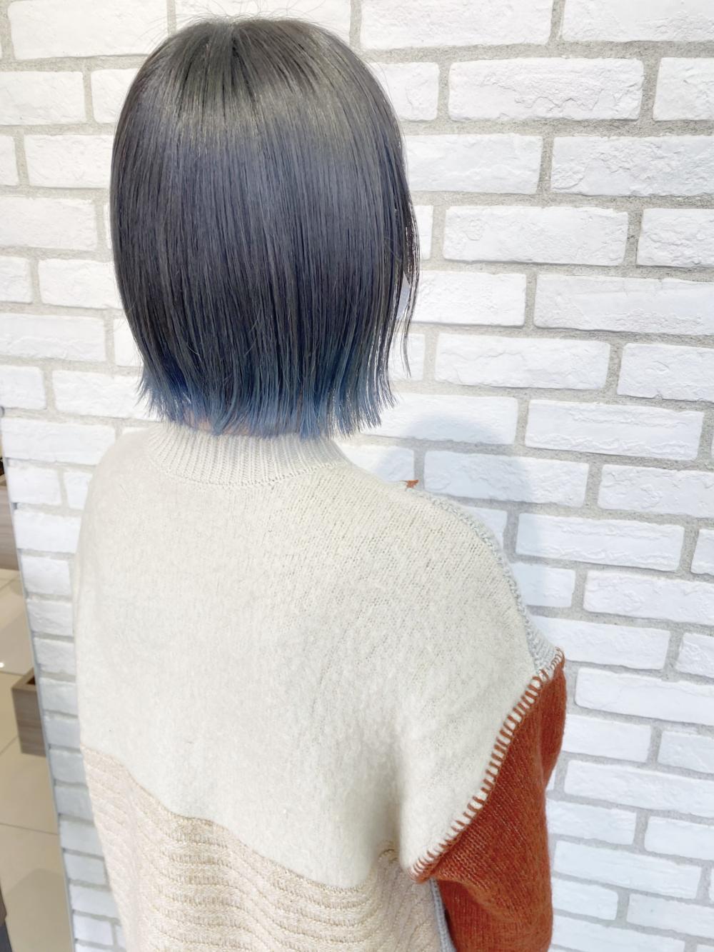 裾カラーボブ