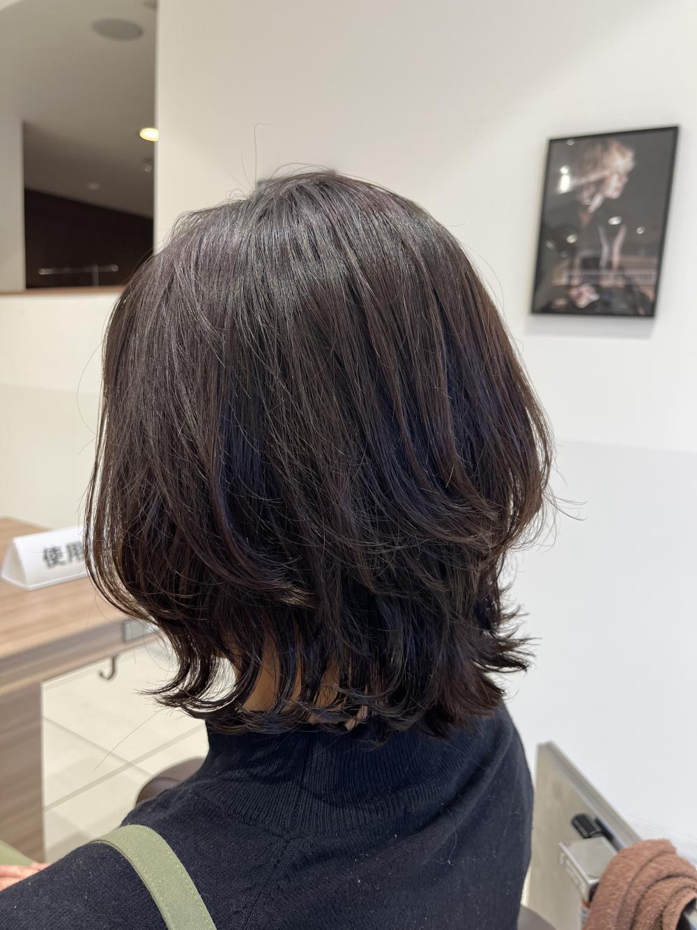 簡単！デジタルパーマでレイヤーカット｜サブ写真③