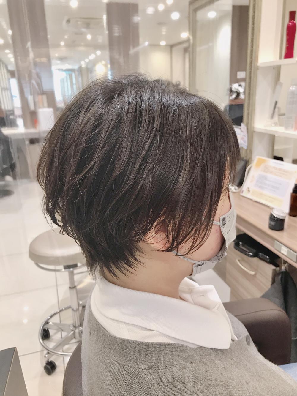 簡単スタイリングショート