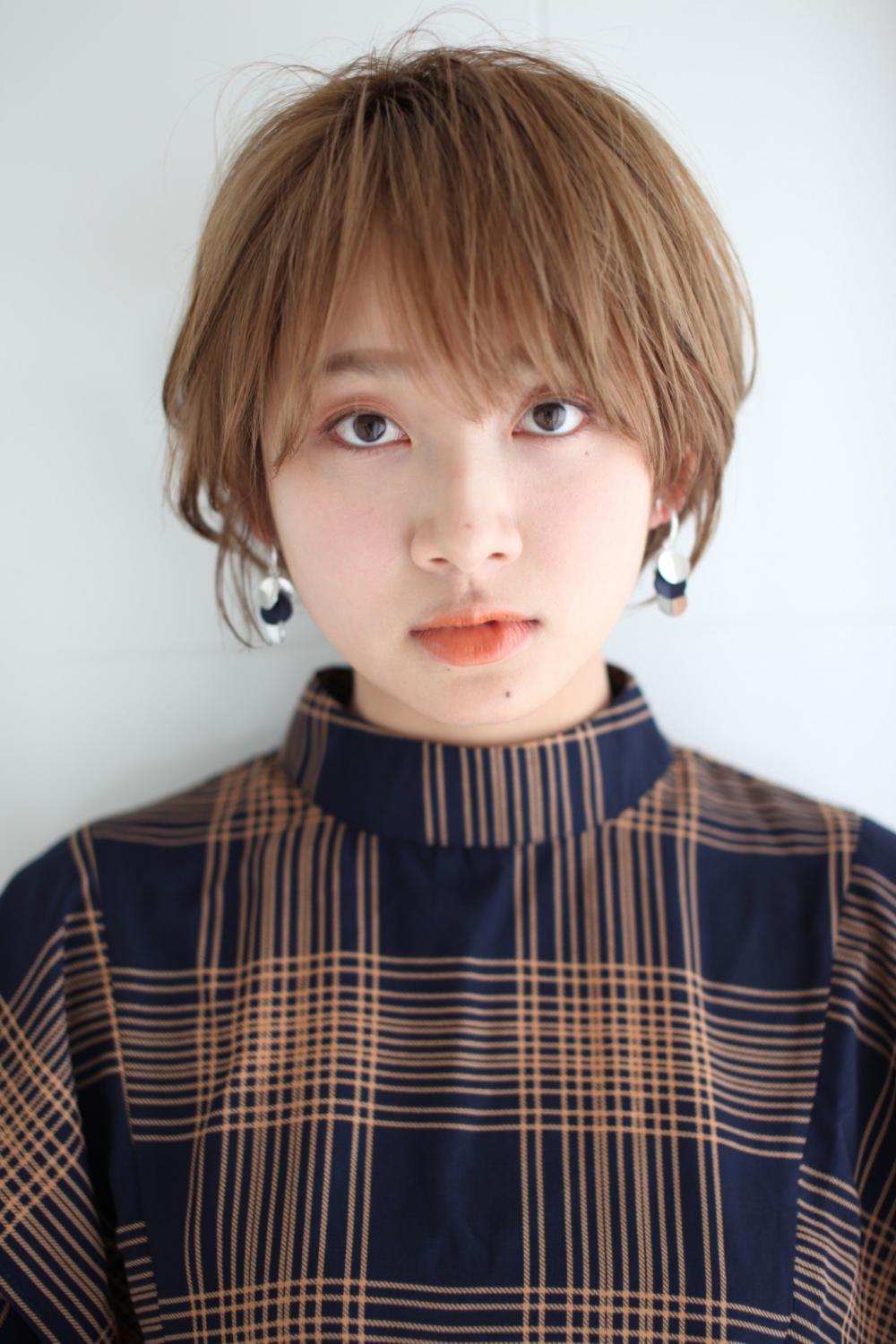 骨格矯正☆耳掛けショートボブ｜サブ写真②