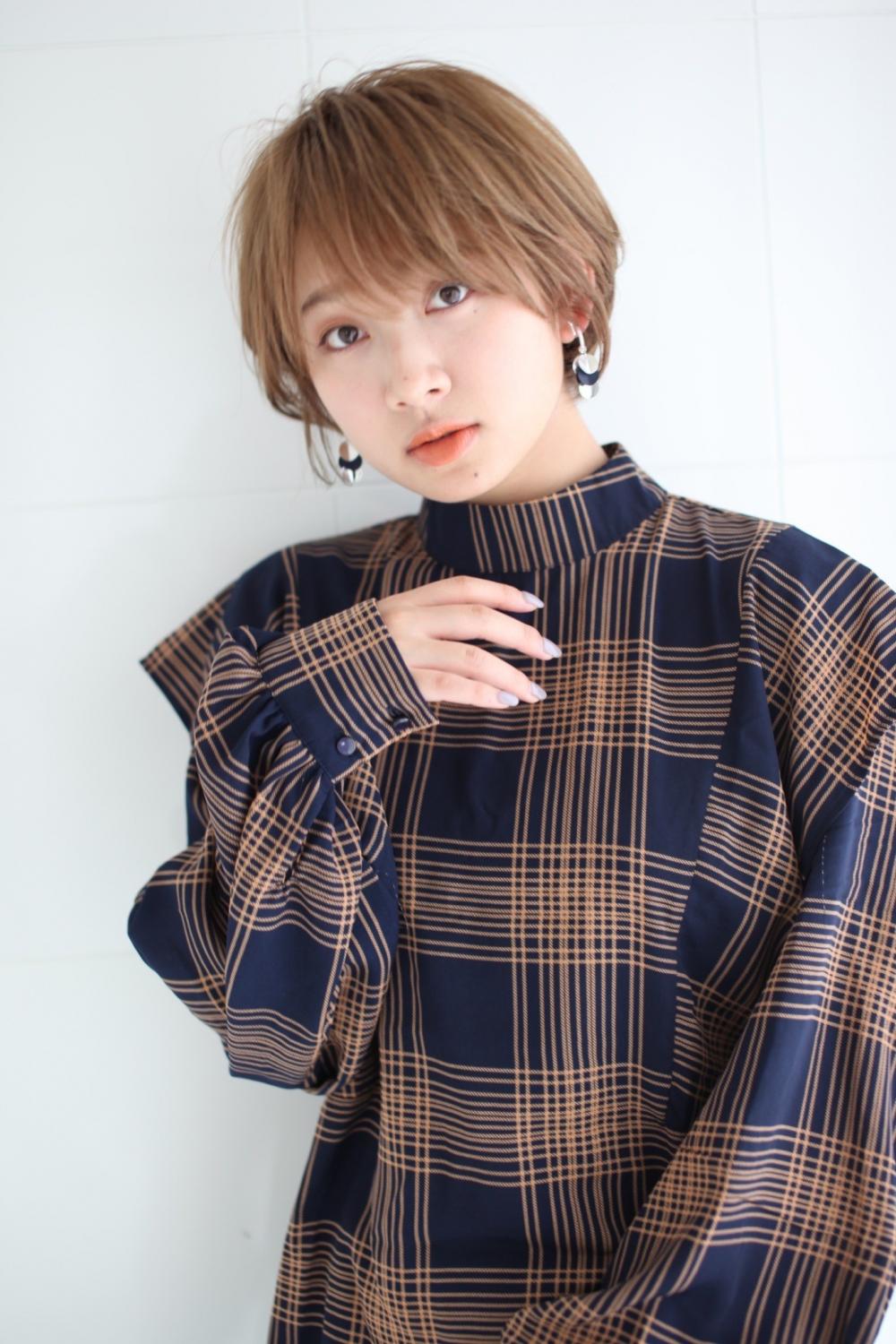 骨格矯正☆耳掛けショートボブ｜サブ写真③