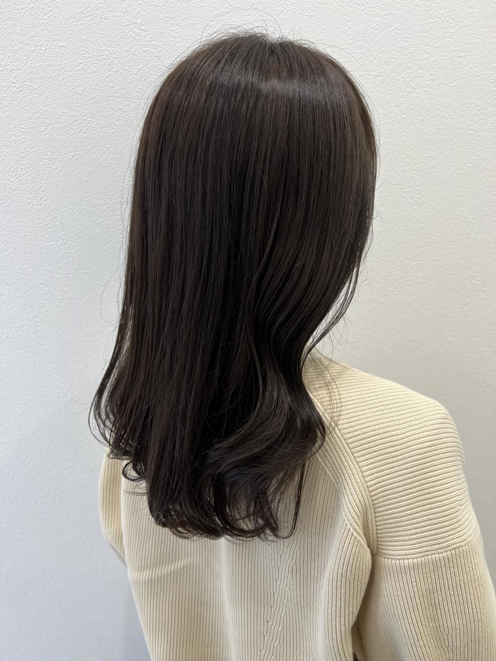 グレージュ×透明感｜サブ写真②