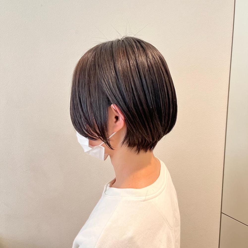 縮毛矯正大人ショート｜サブ写真②