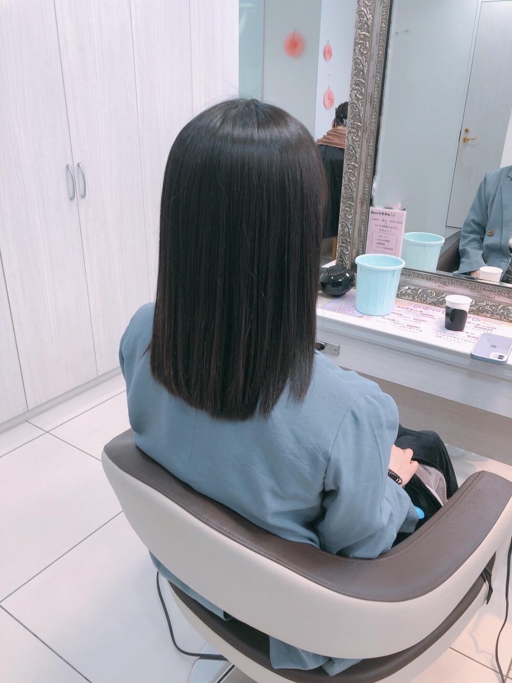 ツヤツヤ縮毛矯正