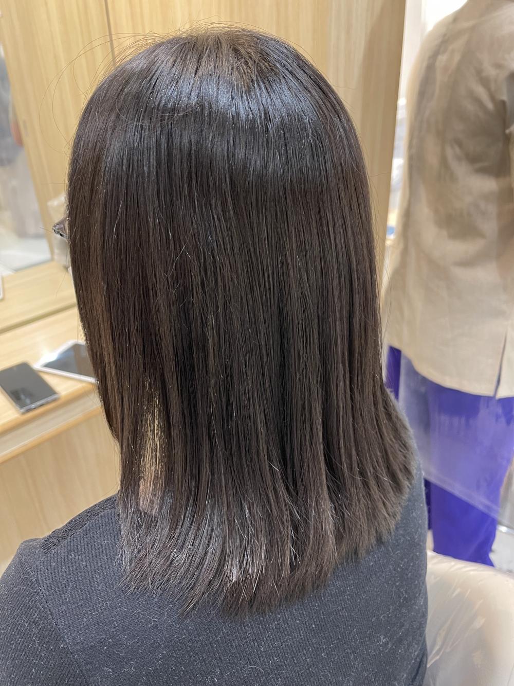 ミディアムストレート