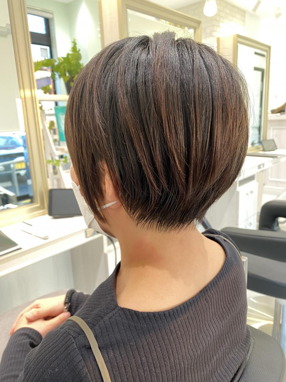 ショート×縮毛矯正｜サブ写真②