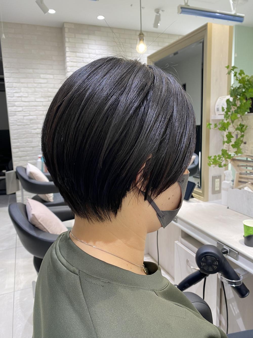 ショート×縮毛矯正