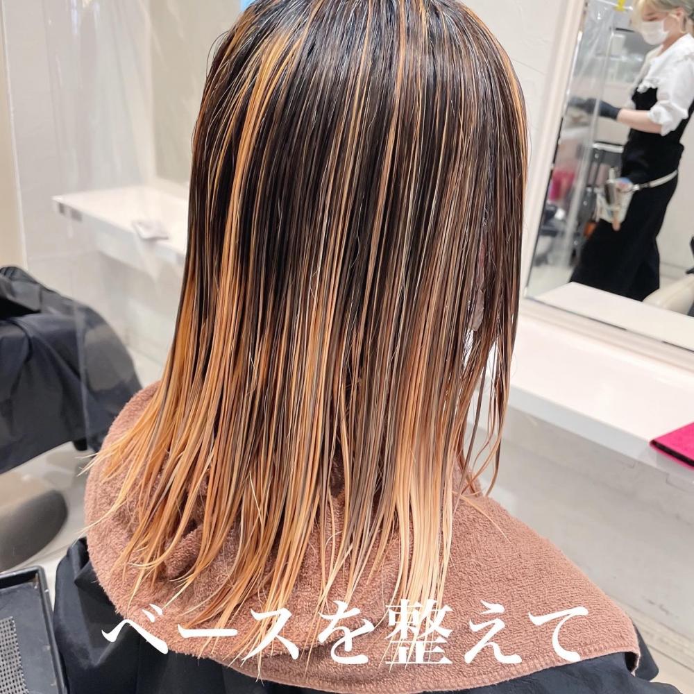 ＼白髪ぼかし×バレイヤージュ／｜サブ写真②