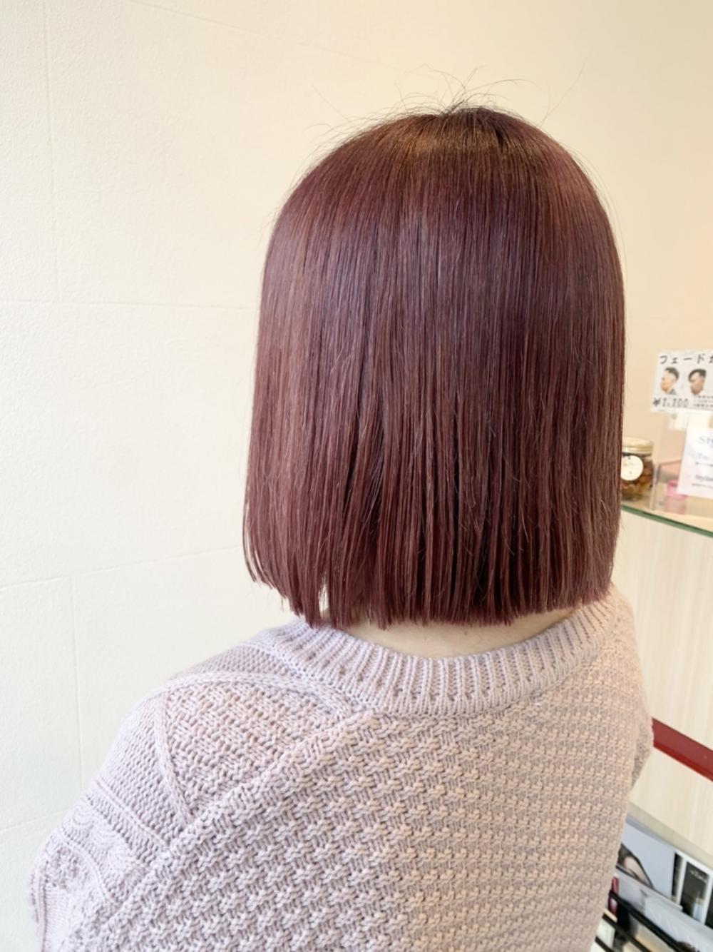 ぽかぽかピンク
