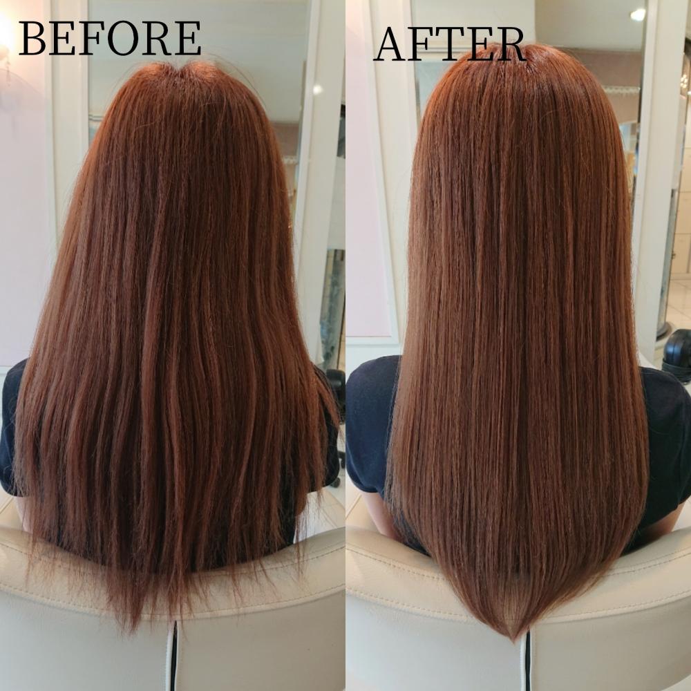 トリートメント美髪 BEFORE&AFTER
