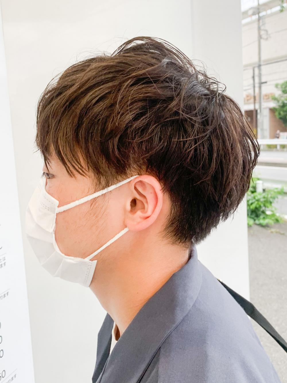 ソフト刈り上げマッシュ｜サブ写真②