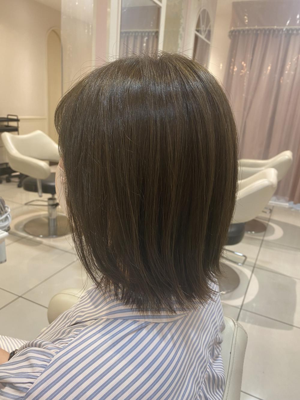 透明感ボブ