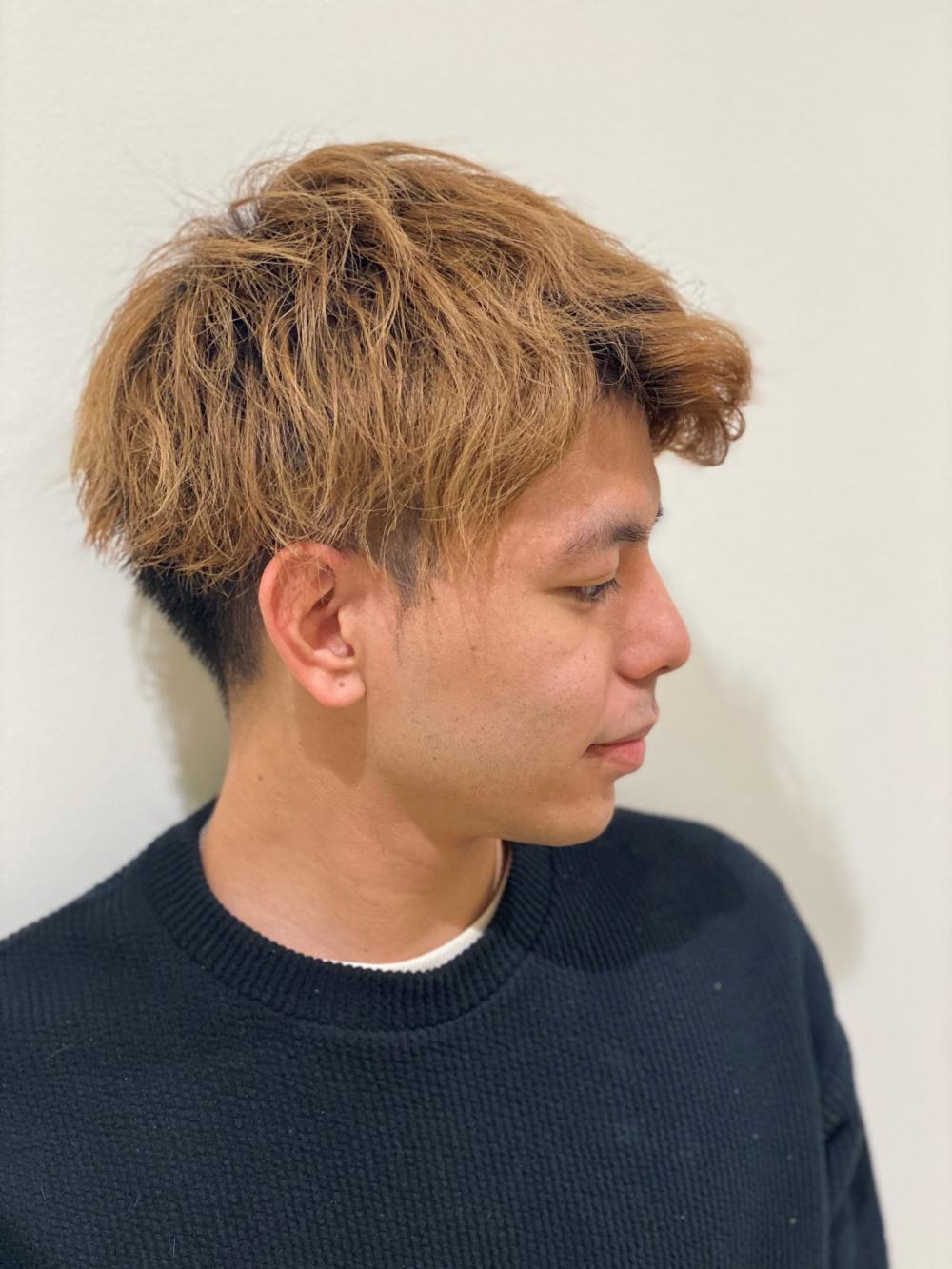 爽やかツーブロスタイル