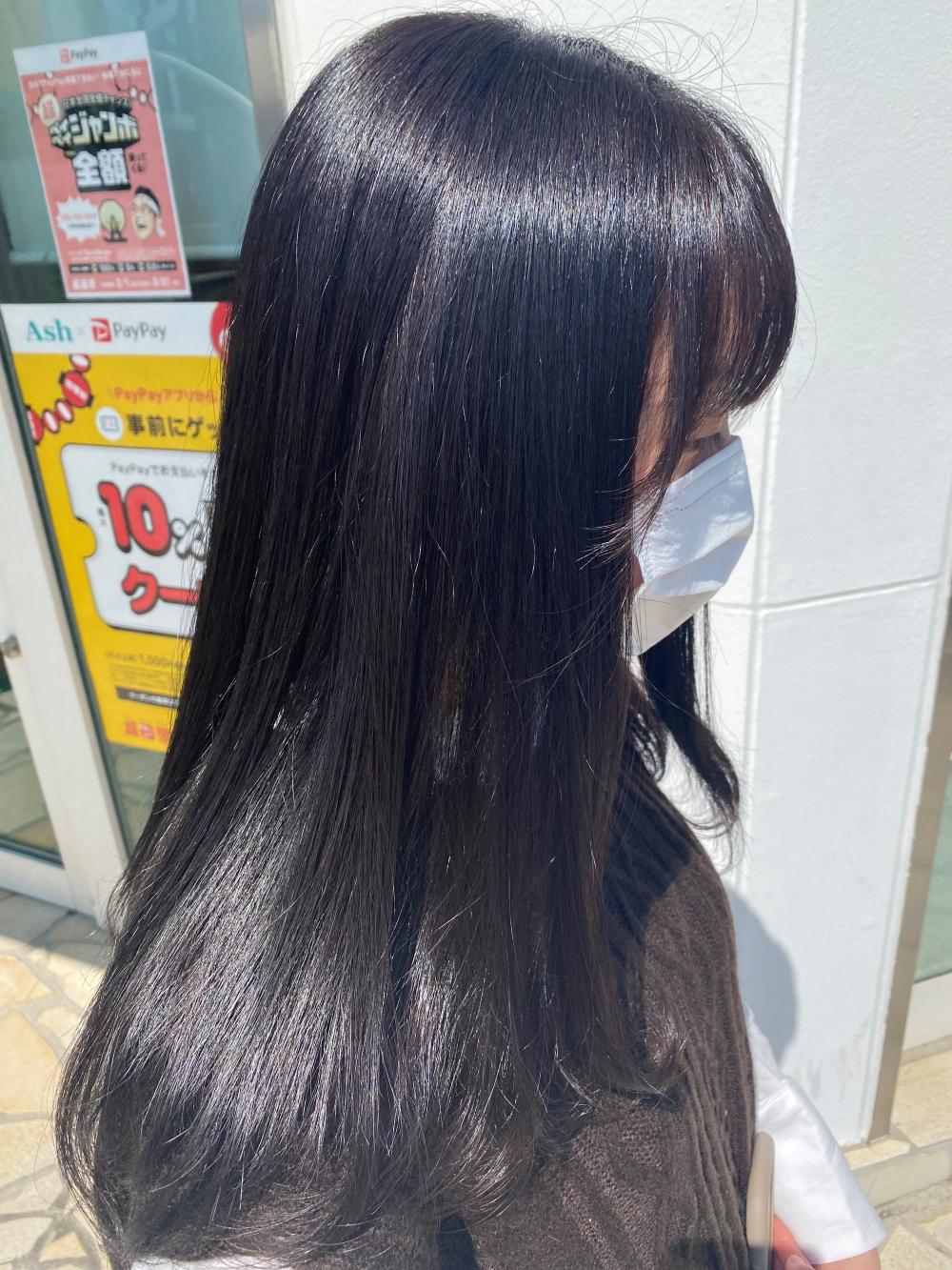 しっとり柔らか♪縮毛矯正